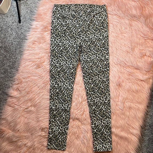 American Eagle Next Level Stretch Hi Rise Leopard Print Jegging Size‎ 8 - Picture 4 of 7